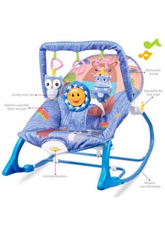 BLOOMING TIME Foldable Musical Rocker And Bouncer Chair for Baby  - Image 3