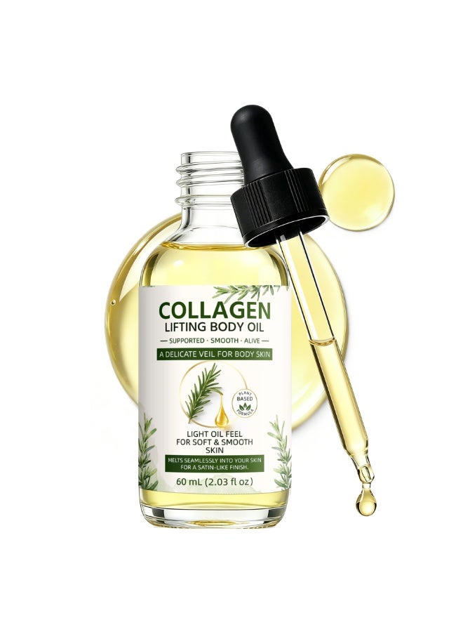 jalan Jojoba Rosemary Body Oil – Lightweight & Silky, Deep Hydration, Creates a Satin Finish, Leaves Skin Soft and Smooth – 60ml / 2.03 fl.oz - Image 1
