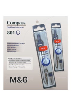 M&G M&G Chenguang Professional Metal Geometry Compass Drawing Sketching - No:ACS908D7  - Image 1