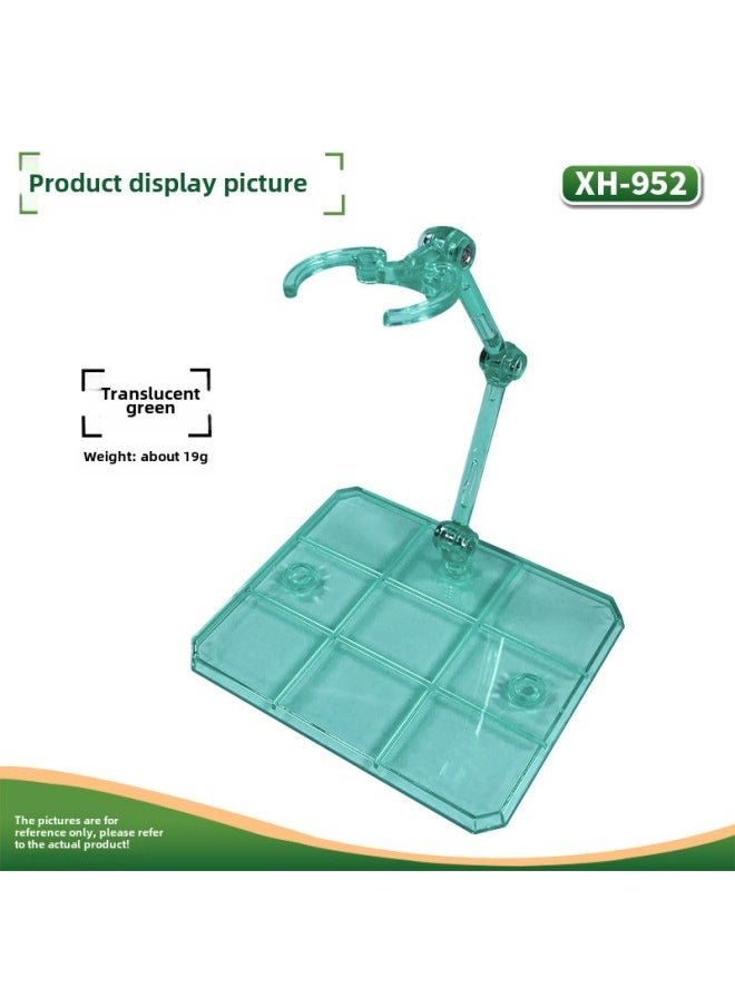 HG/RG/BB/SDrobot Soul Bracket Clip Waist Suitable For Gundam Model Hand Doll SHF Saint-Color:Xh-952 Bracket: Translucent Green  - Image 1