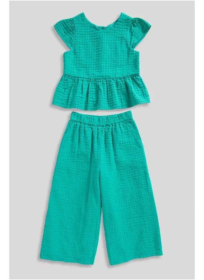 mothercare Wide-Leg Trousers and Top Set