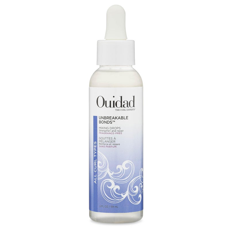 Ouidad Unbreakable Bonds Mixing Drops, Strengthen & Repair Hair, Fragrance Free 2 Fl Oz - Image 1