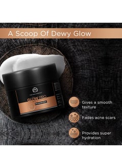 The Man Company Glow Pro Nonsticky Daily Moisturizer For Face Moisturizes Hydrates With Glutathione Vitamin E & Cocoa Butter Face Moisturizer Cream For Men 50 Gm  - Image 3