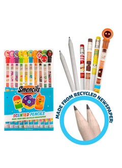 Scentco Smencils - Patented Gourmet Scented Graphite Hb #2 Pencils Made From Recycled Newspapers, 10 Count, Gifts For Kids, School Supplies  - Image 3