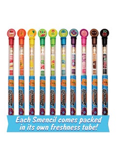 Scentco Smencils - Patented Gourmet Scented Graphite Hb #2 Pencils Made From Recycled Newspapers, 10 Count, Gifts For Kids, School Supplies  - Image 5