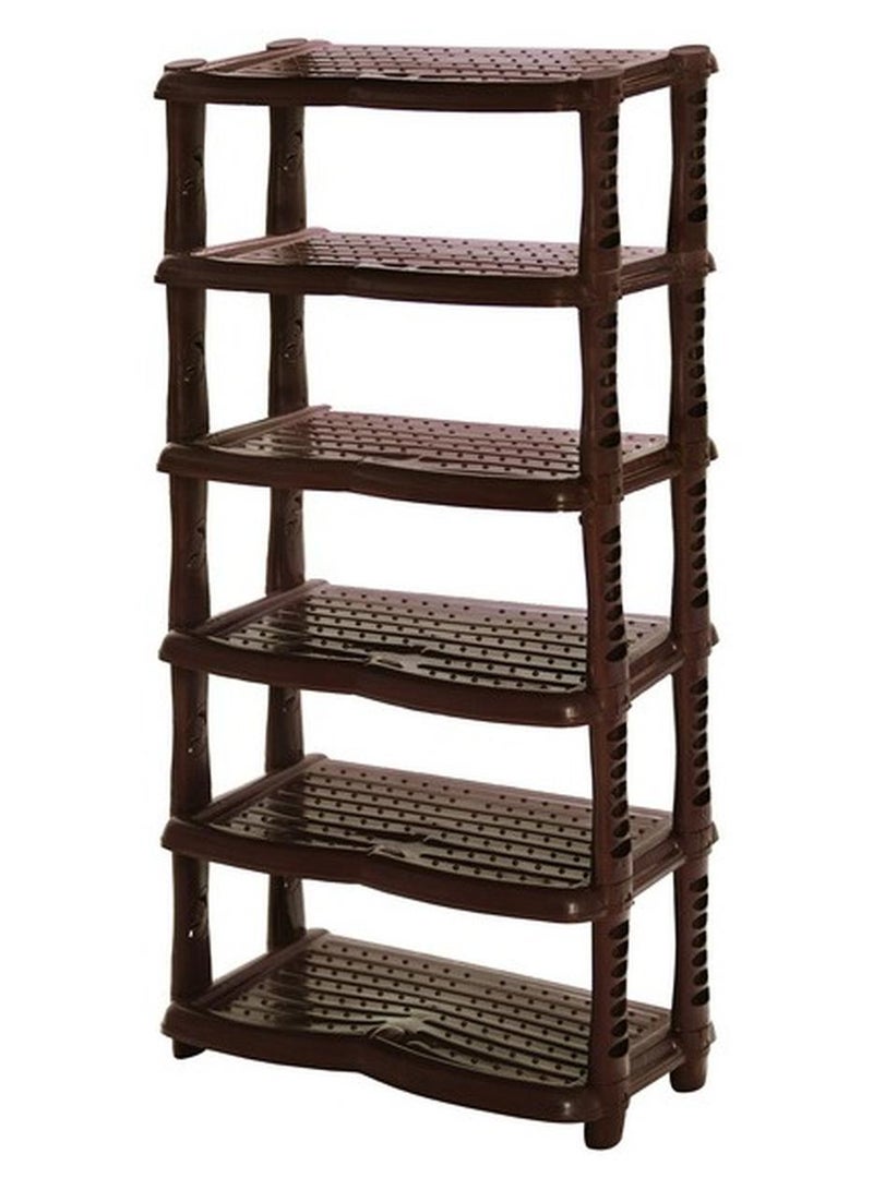 الأندلس جزامة لتخزين الاحذية 6 دور 50×90 سم من اندلوس بنى *بيج 728