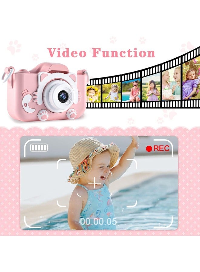 ELTRAZONE 1080P Kids Digital Camera - Fun Selfie Camera for Ages 6+, Great for Christmas and Birthday Gifts (Pink) - Image 5