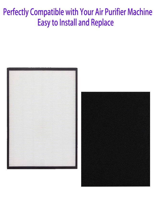 HOMFILBIT WK01234QPC Replacement Filter for Oreck WK10002QPC and Airvantage Plus Pet WK10052QPC Air Purifier, 2 Pack H13 True HEPA Filter + 4 Pack High Efficiency Carbon Filter - Image 5