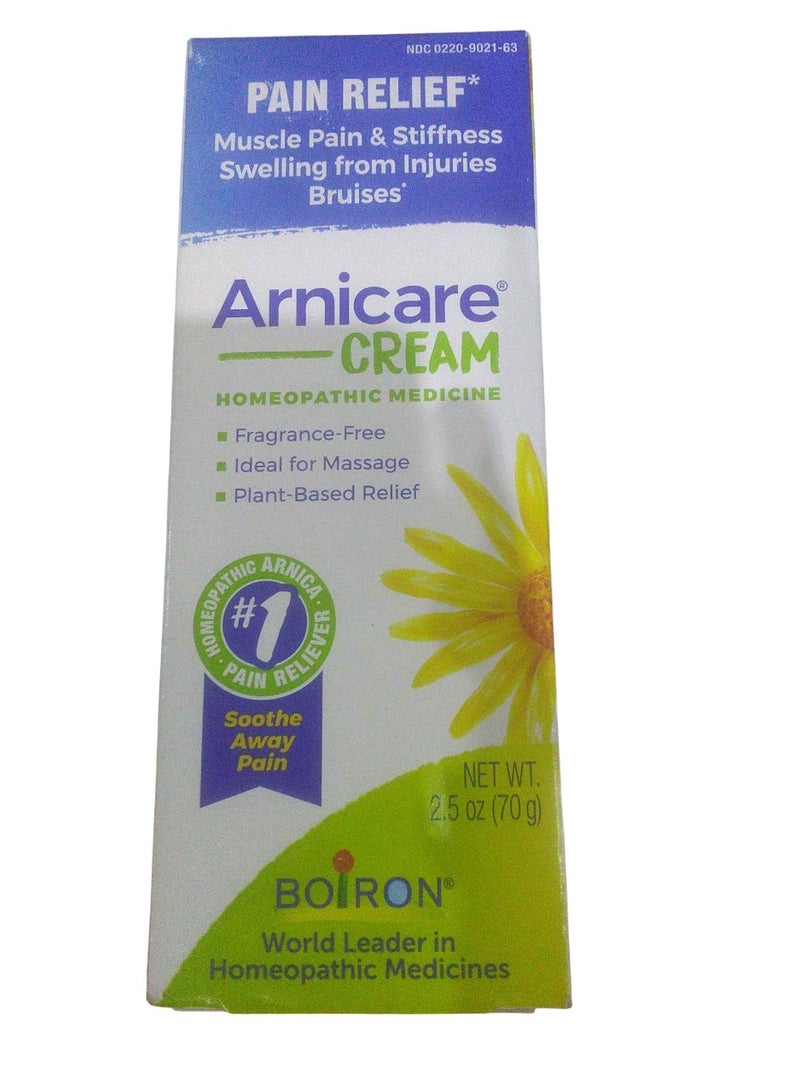 Boiron كريم أيرنيكير، تخفيف الألم، بدون رائحة، 2.5 أونصة، 70 غرام - Image 1