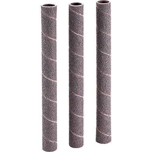 Shop Fox D1420 1/2" Diameter by 6" Aluminum Oxide Hard Sleeve 60 Grit - Image 2