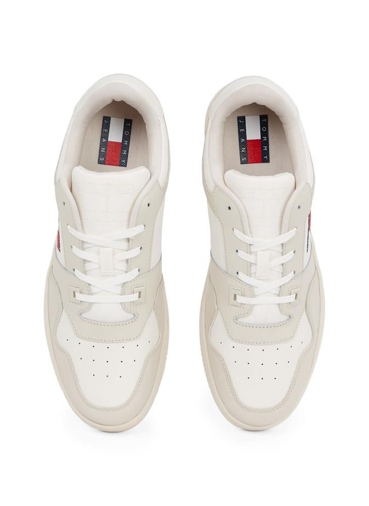 TOMMY JEANS ESSENTIAL RETRO BASKETBALL TRAINERS  - Image 5
