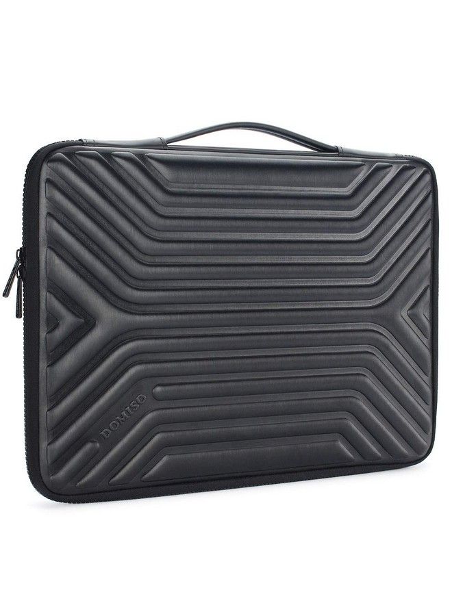 DOMISO 17 Inch Shockproof Waterproof Laptop Sleeve With Handle Lightweight Soft Eva Tablet Protective Case Bag For 1717.3" Notebook Dell Lenovo Acer Hp Msi Black  - Image 1