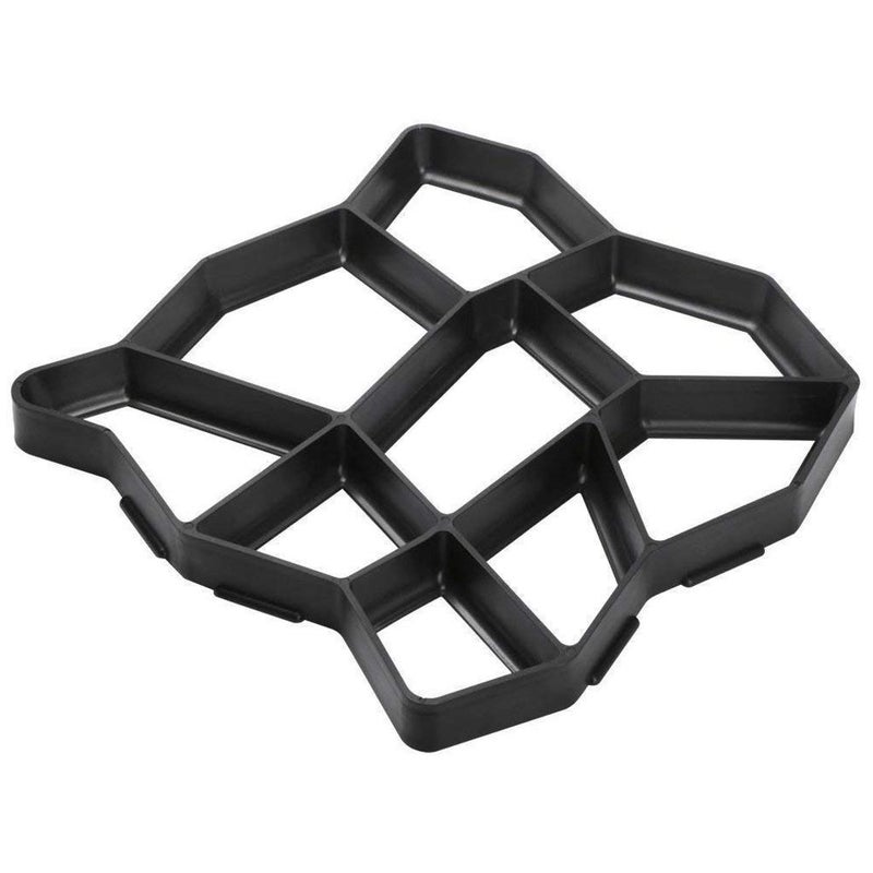Niyanta DIY Walk Path Maker Concrete Molds Plastic Paving Moulds Path Maker Mold for Tile Reusable Mould Concrete Cement Stone Walk Paving Stepping Stones Paver Pavement for Garden Home Yard Lawn - Image 1