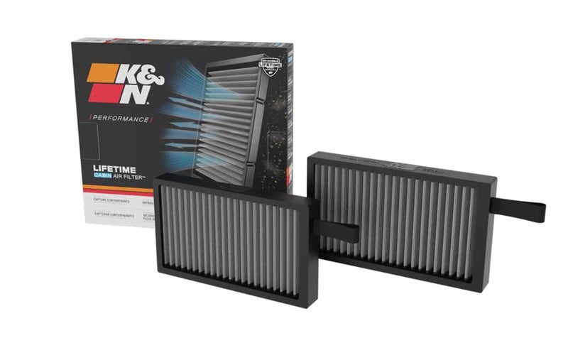 K&N LIFETIME Cabin Air Filter: Premium, Washable, Clean Air for your Cabin: Compatible with 2017-2023 Telsa: 3, Y, VF3023 - Image 1
