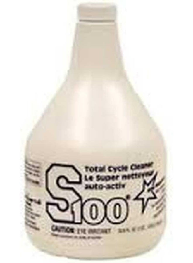 S100 S100 12001R Total Cycle Cleaner Bottle - 33.8 oz. - Image 1