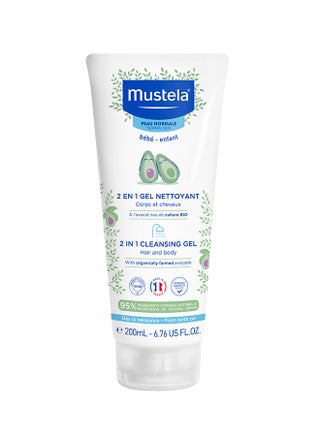 2-In-1 Gentle Cleansing Gel With Farmed Avocado For Babies