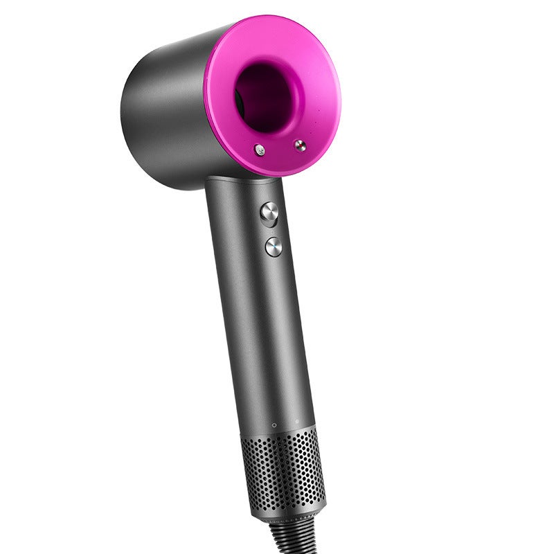 Source factory wholesale generation of negative ion hair dryer bladeless quick-drying dormitory for students household electric hair dryer Rose - Image 1