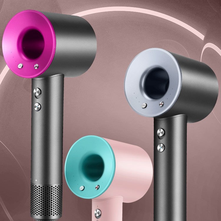 Source factory wholesale generation of negative ion hair dryer bladeless quick-drying dormitory for students household electric hair dryer Rose - Image 4