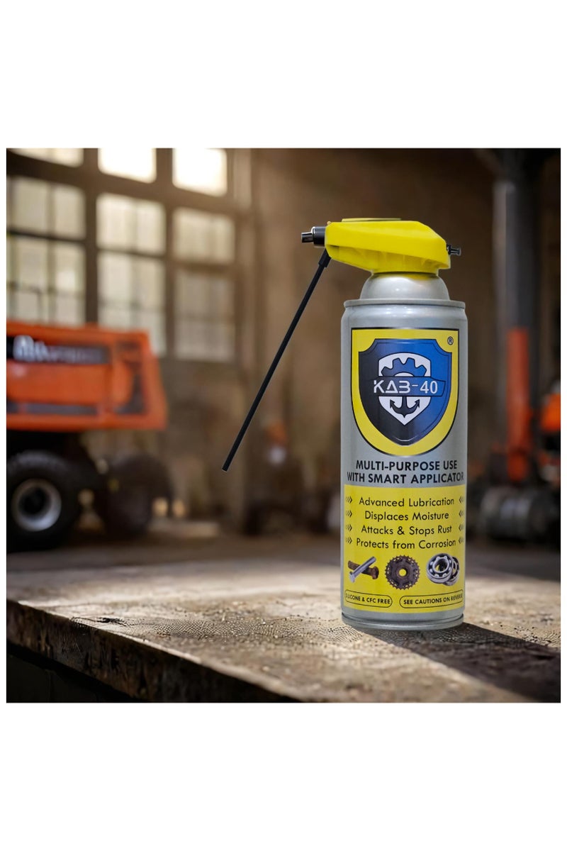 KAB-40 Multi-Purpose Rust Remover Spray with Smart Applicator – Fast Acting, Protective Formula – 400ml - Image 3