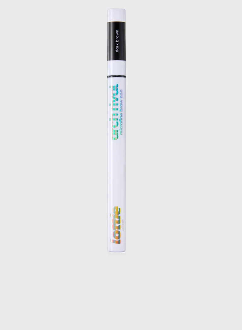 Lottie Felt Tip Brow Pen - Dark Brown