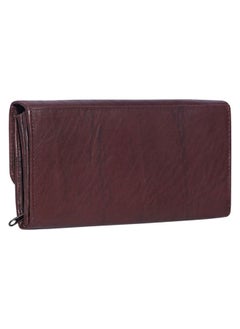 NIBEMINENT Laveri Genuine Leather Designer Ladies Wallet Dark Brown  - Image 2