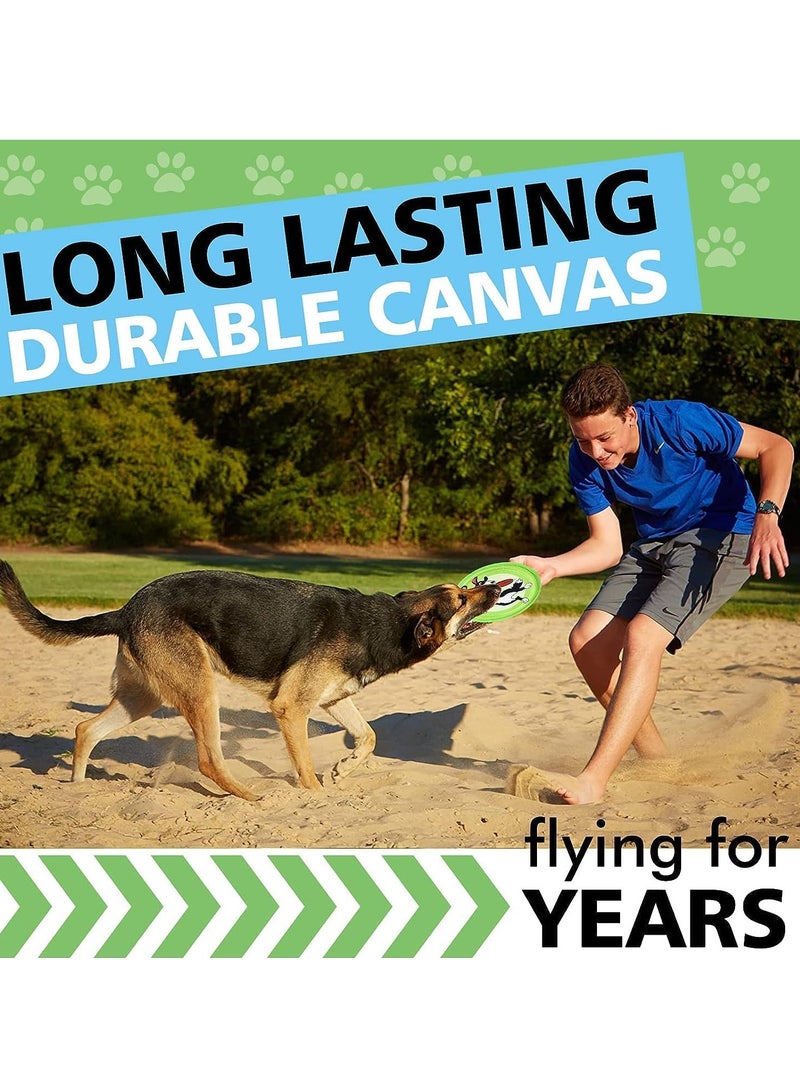 SOLARAE Dog Flying Disc 3 Pack Flyer Toy Lightweight Fetch for Small Large  Puppies Floats in Water  Safe on Teeth Yard Lawn Games Sports Party - Image 5