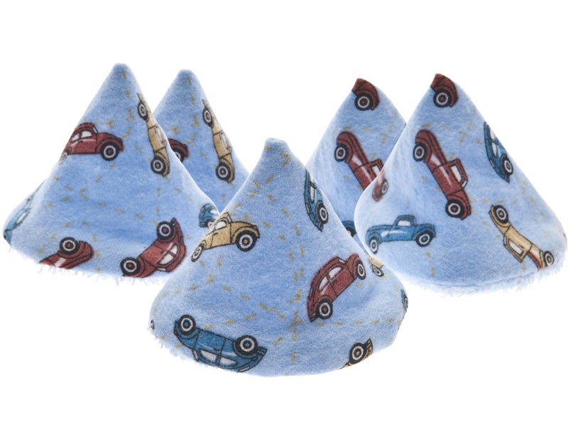 Beba Bean Pee-Pee Teepee Cellophane Bag Blue Cars - Image 1