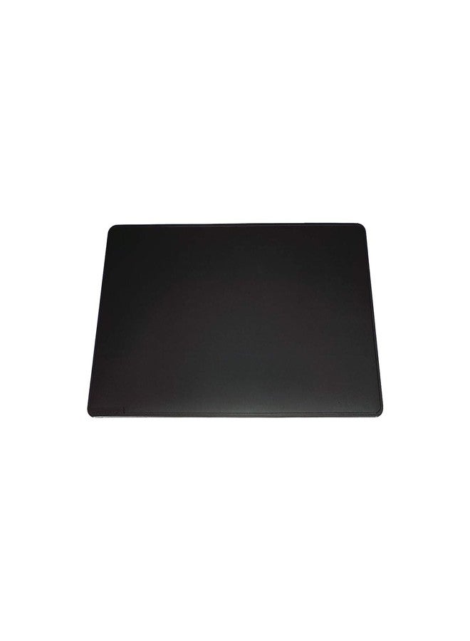 Durable Anti-Slip PVC Desk Pad, 20.5-inch x 25.5-inch, Black (710301) - Image 1