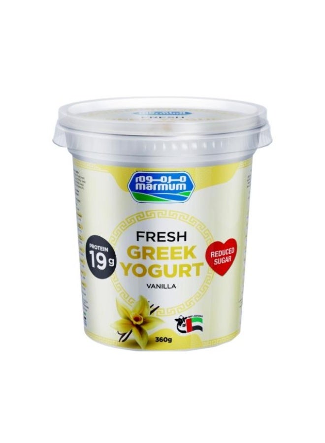 Greek Style Yoghurt, Vanilla - 360g, UAE