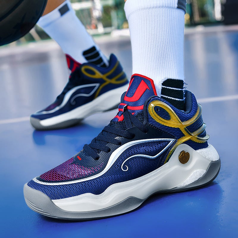 Children'S Basketball Shoes Luminous Youth Male 6 Sneaker 7 Middle School Children 8 Boys 9 Running Shoes 10 Students Summer 15 - Image 4