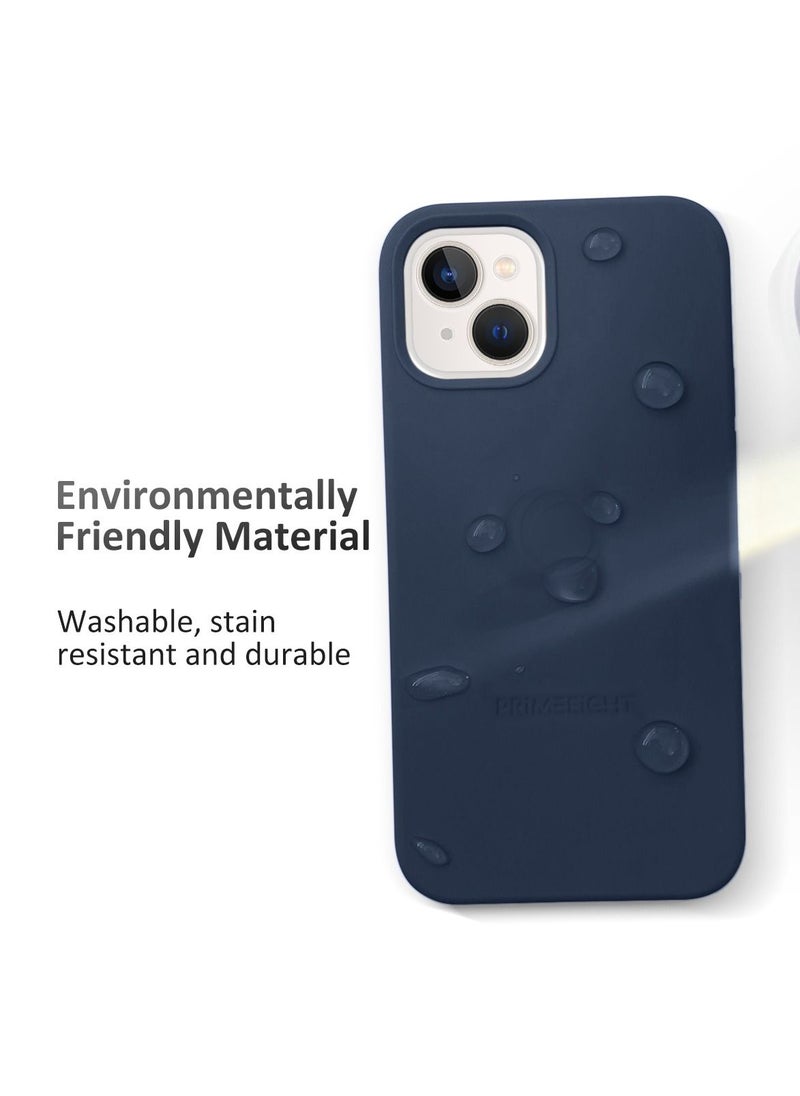 PRIMEEIGHT iPhone 13 Mini Case 5.4 inch Blue Shockproof Curved Edges apple iphone 13 case Anti Scratch iphone 13 mini protective case Blue  - Image 3