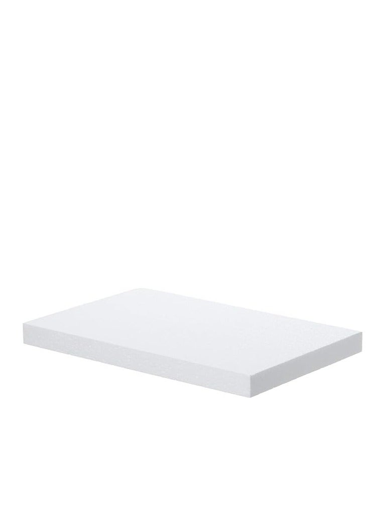 CRAFT MAGIC 3PCS A4 (21 × 29.7 cm) White Craft Foam Sheets 2.5cm Thick Polystyrene Thermocol Styrofoam Boards for Art Sculpting, Floral Arrangements, Modeling, DIY Crafts, School, Office & Home Use - Image 4