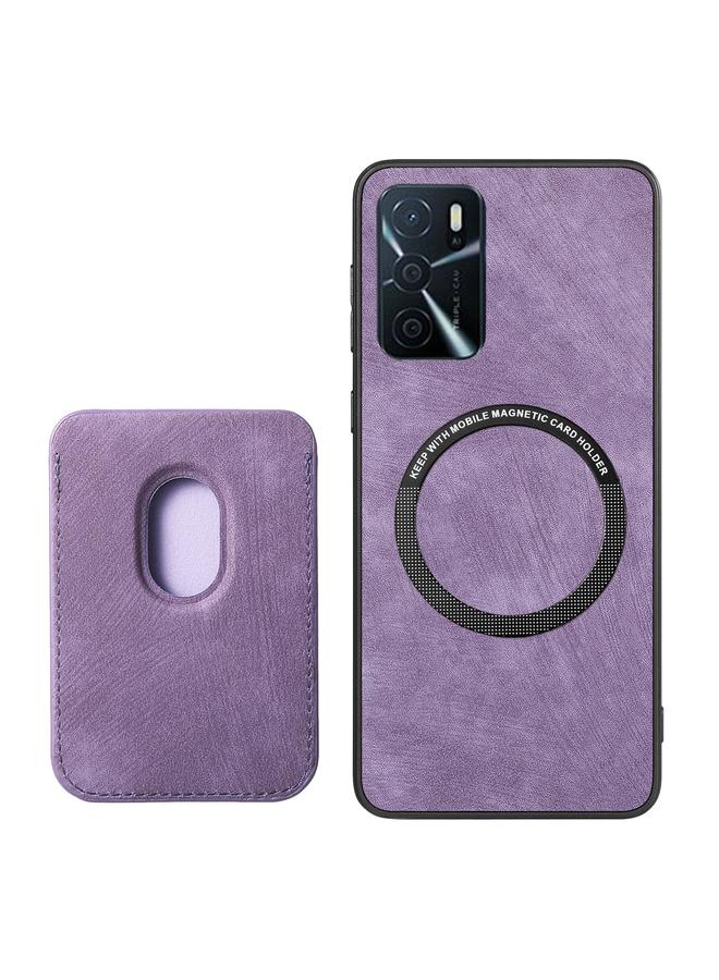 S-TOP Case For OPPO Reno7 Pro 5G Retro Leather Card Bag Magnetic Phone Case - Image 3