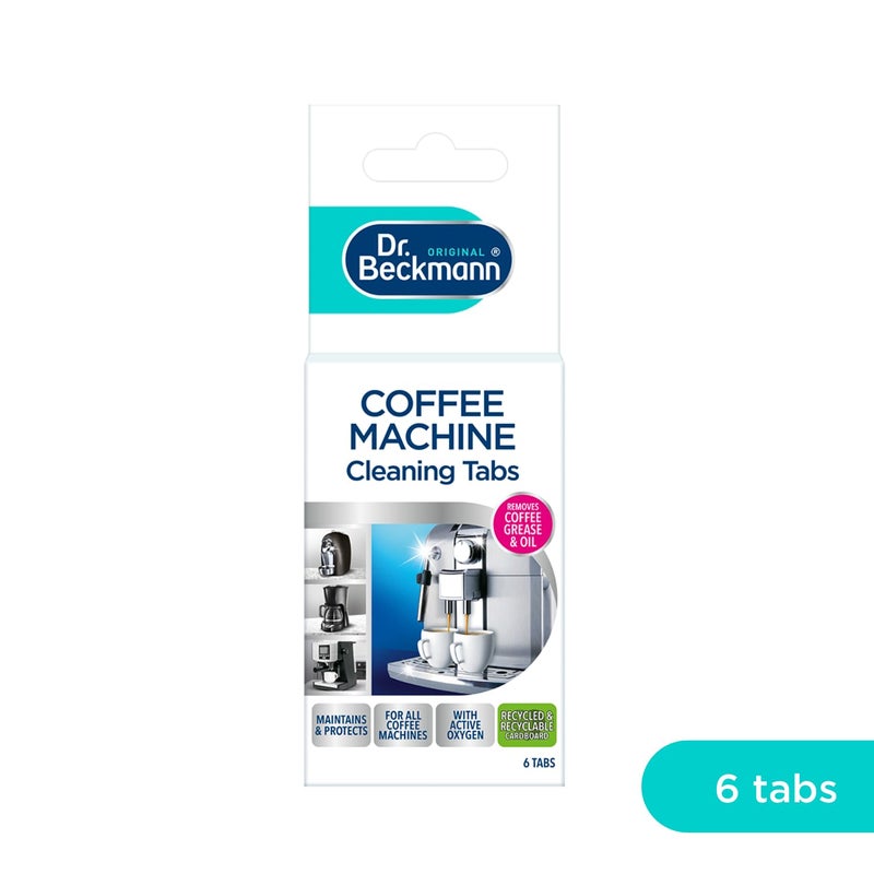 دكتور بيكمان Dr. Beckmann Coffee Machine Cleaning Tabs | Removes coffee grease & oil | 6 tabs - Image 4
