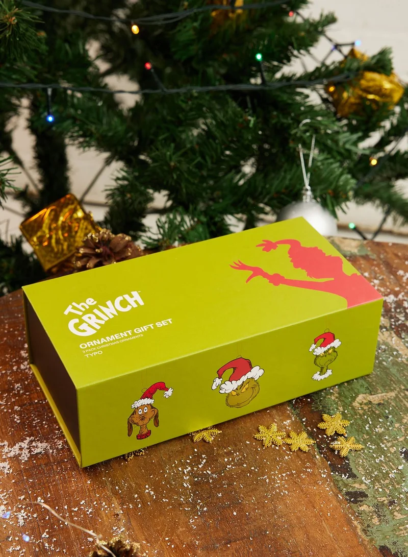 Typo Grinch Licensed Ornament Pack