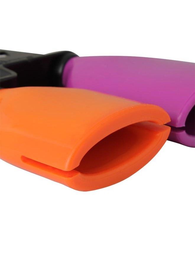 Thoraya - Bicolor Cowbell for Drum Set High and Low Tones Midium Size Double Mounted Bell Kit Percussion Instruments - Image 1