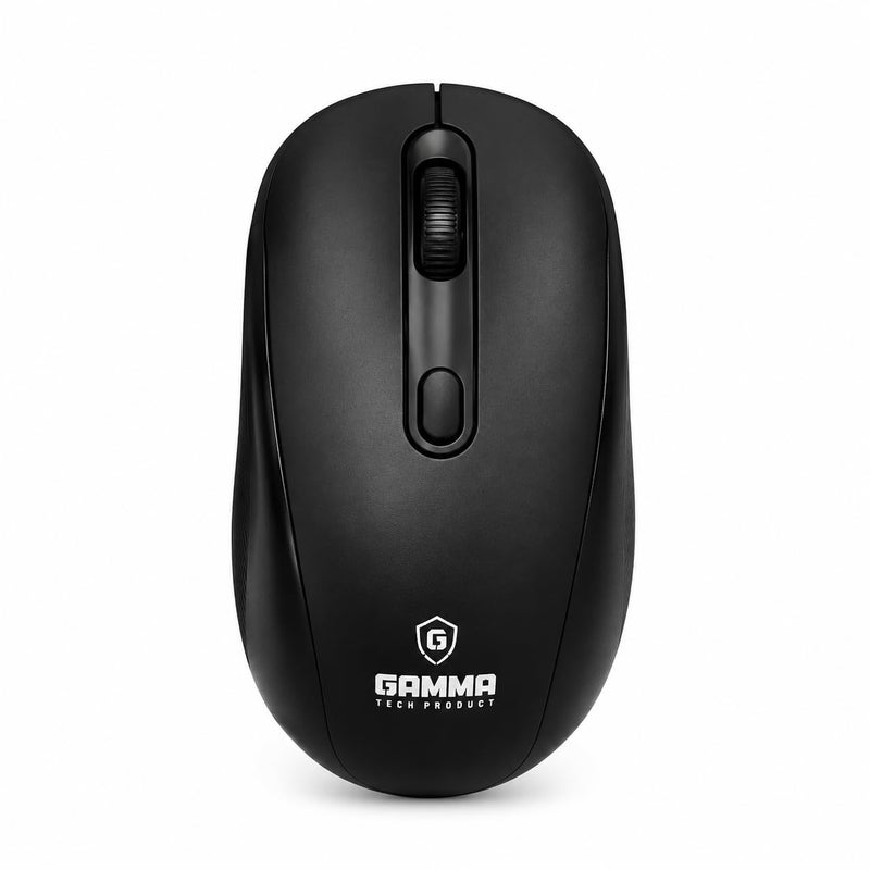 K-520 Wireless Keyboard & Mouse Combo, 2.4GHz Wireless, 104-Key Keyboard, 1000 DPI Optical Mouse, Plug & Play USB Receiver, Auto-Sleep Power Saving, Compatible with Windows, Linux & PCs – Black. - Image 2