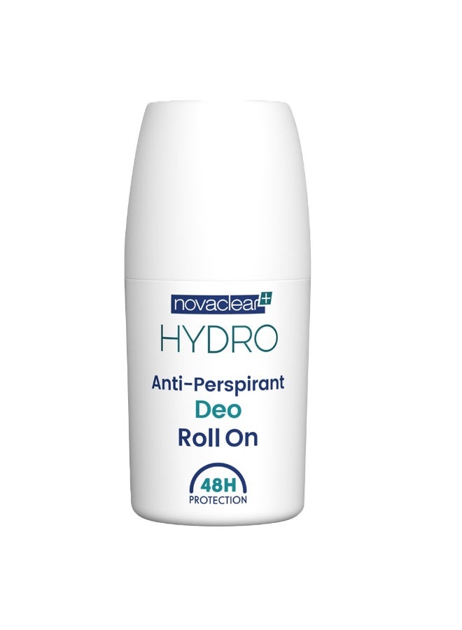 novaclear Hydro Anti-Perspirant Deo Roll-On With Hyaluronic Acid And Aloe Vera 50 ML - Image 4