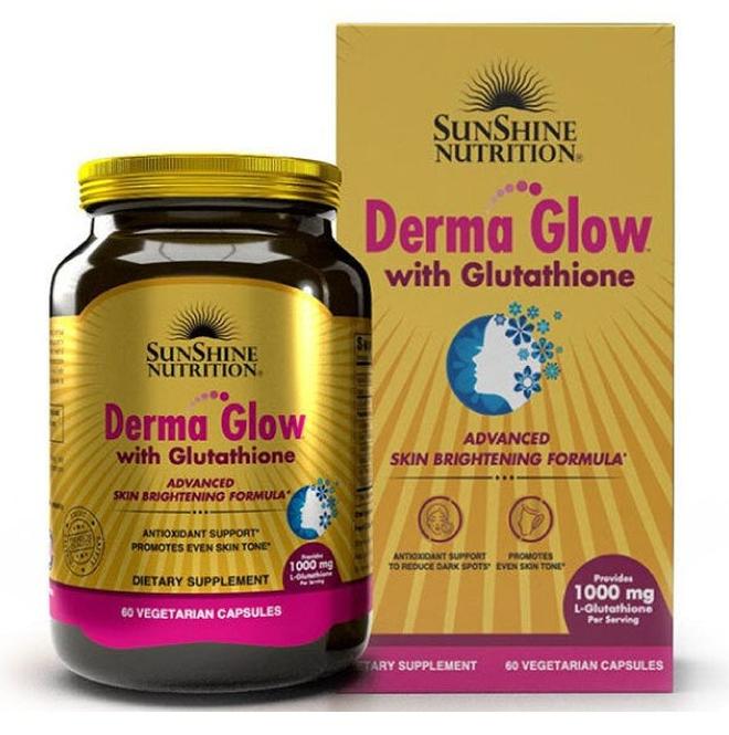 سنشاين نيوترشن صن شاين ديرما جلو مع الجلوتاثيون 1000 ملجم كبسولات 60 كبسولة