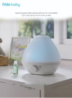 فريدا بيبي قطرات البخار بريذ فريدا - زيت الأوكالبتوس العطري العضوي لتخفيف احتقان البرد والإنفلونزا للأطفال، علاج عطري مهدئ للاستخدام في الحمام أو جهاز التبخير، 9.5 مل  - Image 5