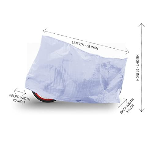 TUFFPAULIN Plastic Cycle Wrap Transparent,70Gsm,Light Duty,Universal Cycle Cover,Bicycle Cover,Durable,Uv Resistant,100% Waterproof Virgin,6 Layers 3D Rib Technology,68In X 20In X 34In-1 No. - Image 4