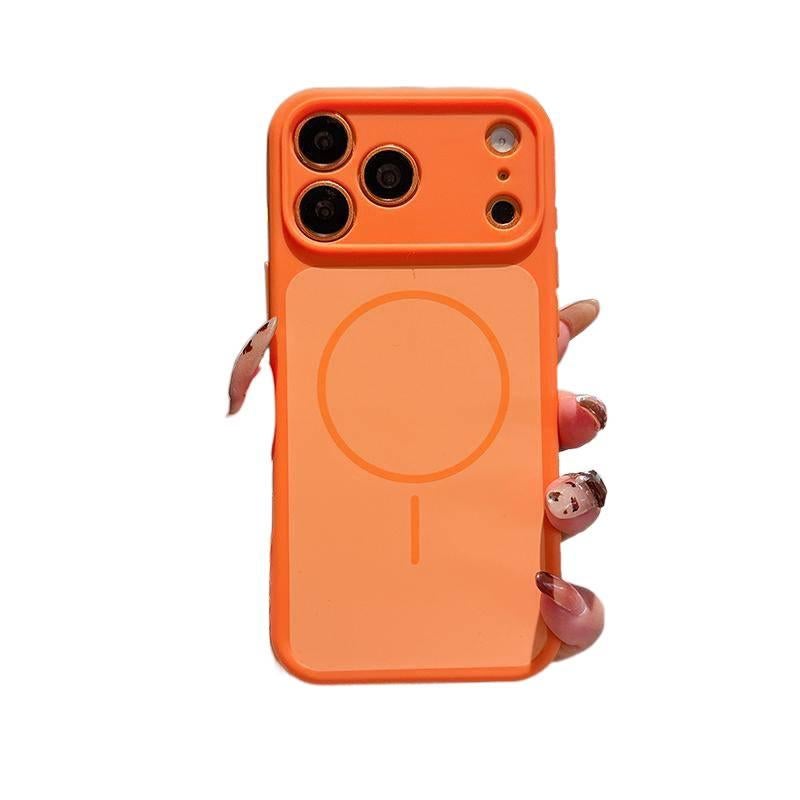 غطاء MagSafe | Star Orange | PC حماية من السقوط | مقاوم للصدمات لـ iPhone 17 / 17 Air / 17 Pro / 17 Pro Max - Image 1