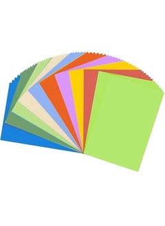 Terabyte 100 Sheets Colored Paper, A4 80gsm Color Paper sheets for Decorating Drawing Origami DIY Arts and Crafts - 10 Assorted Colors, 29.7 cm x 21 cm  - Image 1