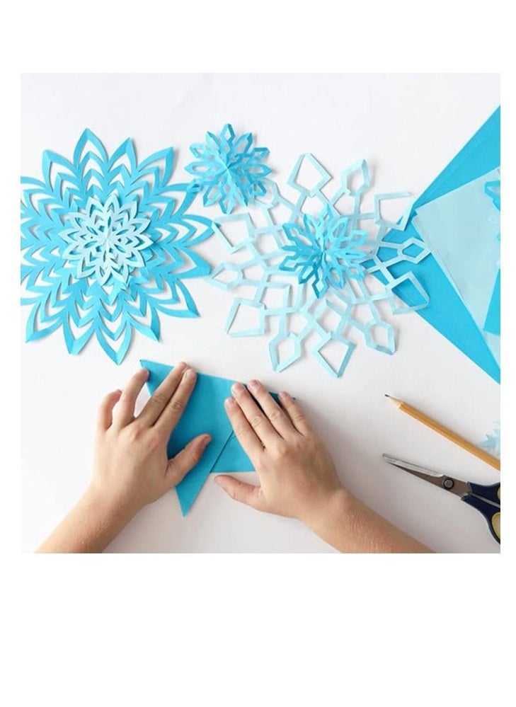 Terabyte 100 Sheets Colored Paper, A4 80gsm Color Paper sheets for Decorating Drawing Origami DIY Arts and Crafts - 10 Assorted Colors, 29.7 cm x 21 cm  - Image 3