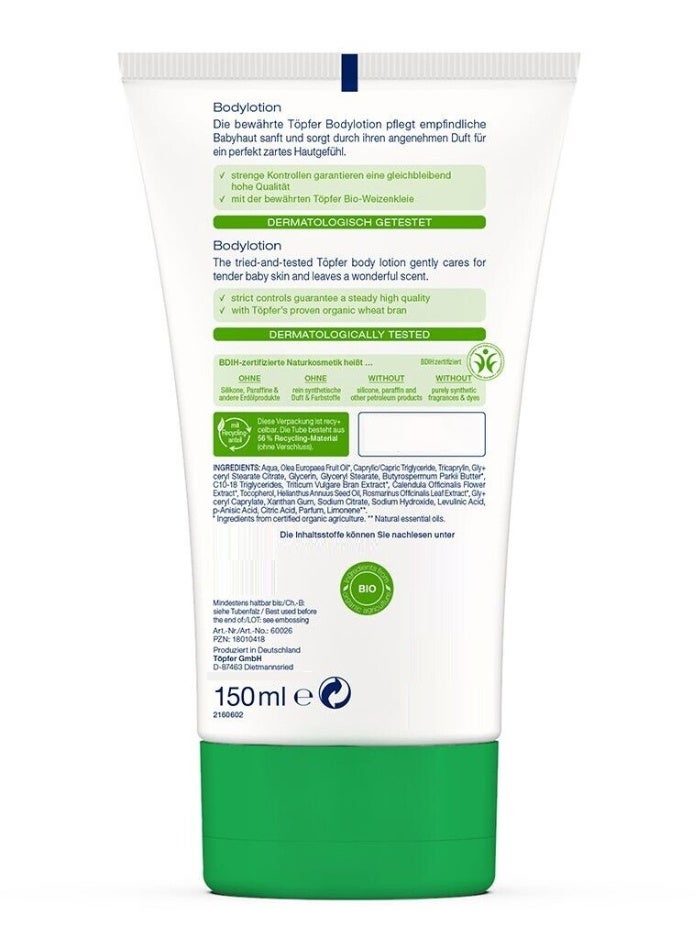 Topfer Babycare Body Lotion Mild & Nourishing 150 ML - Image 2