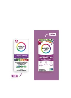 Rainbow Light High-Potency Prenatal One Multivitamin Supports Mom's Health and Baby's Development 60 Count 2 months supply  - Image 2