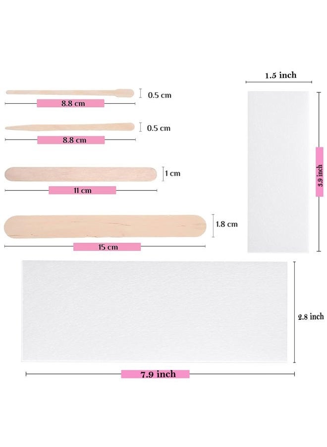 Mibly Pack Of 400 Wax Sticks and Wax Strips - Image 2