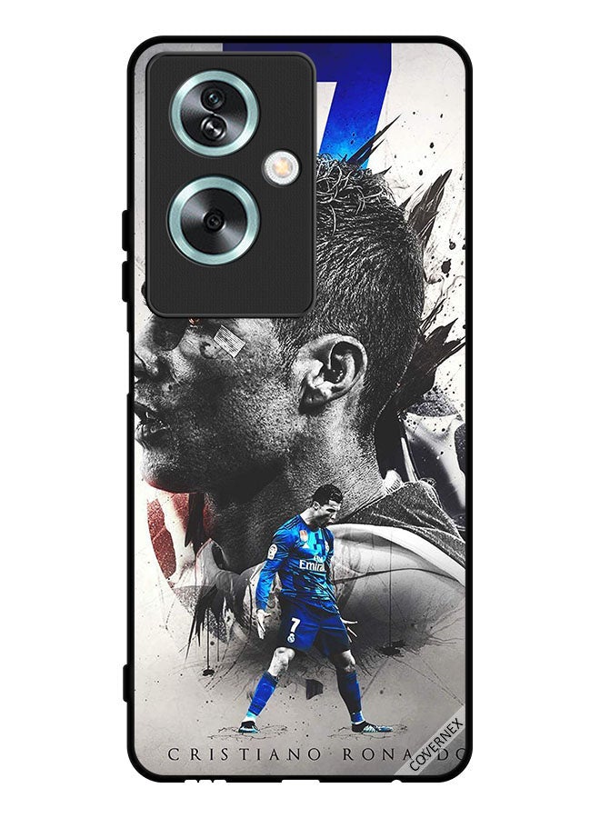 Covernex Protective Case Cover For Oppo A2 Cristiano Ronaldo Wallpaper - Image 1