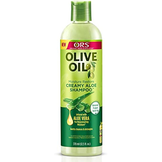 ORS ORGANIC ROOT STIMULATOR CREAMY ALOE SHAMPOO 12.5 OZ - Image 1