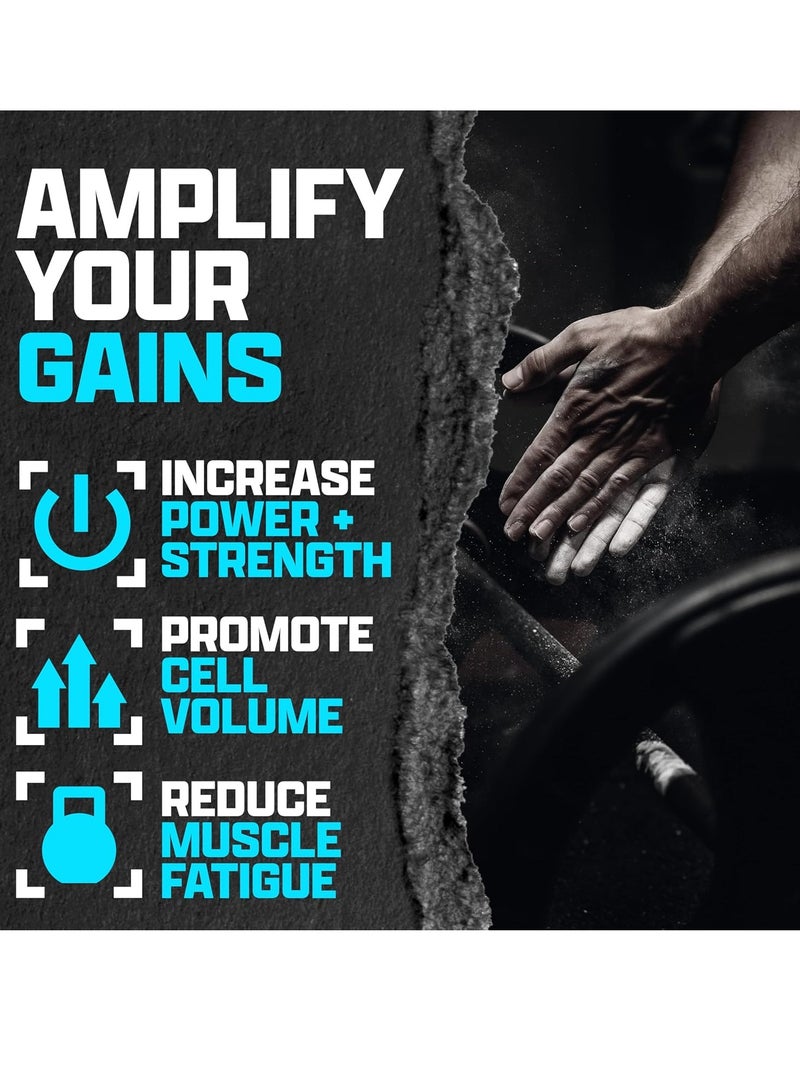 Nutrex Research Creatine Hardcore Muscle Strength Dietary Supplement Unflavored 300g - Image 3